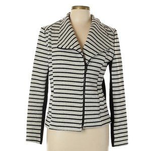 Alice Blue Asymmetrical Moto Jacket NWOT